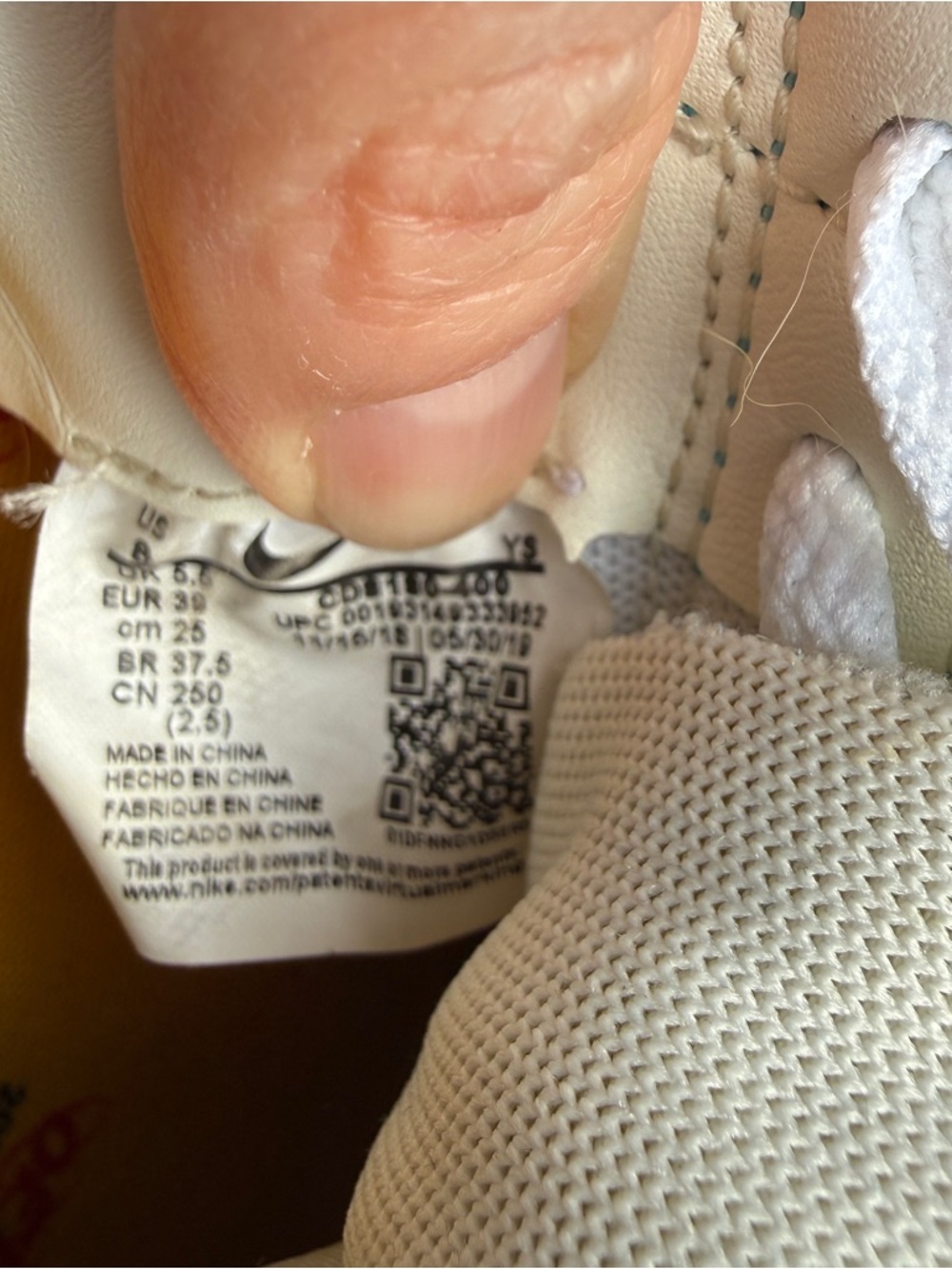 Nike x Off White Waffle Racer in Vivid Sky EUC Size 8 - Picture 11 of 12